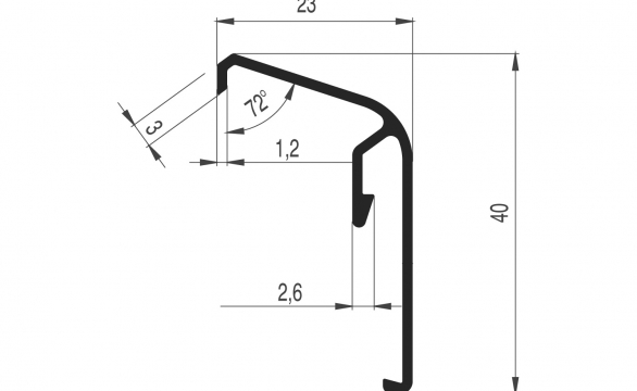 Listwa-LPRS-23-40-Z